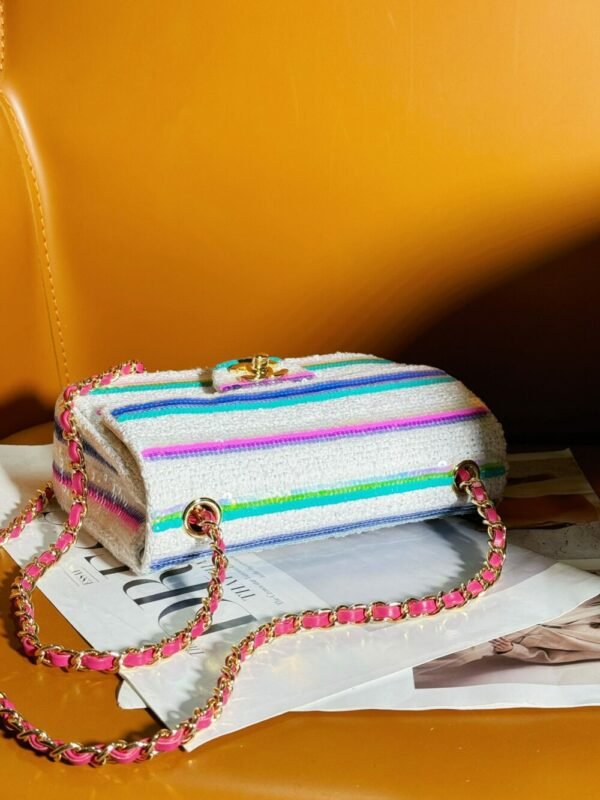 CHL 24s Heavy Industry Series Collectibles Flap Bag Sequin Bead 20cm