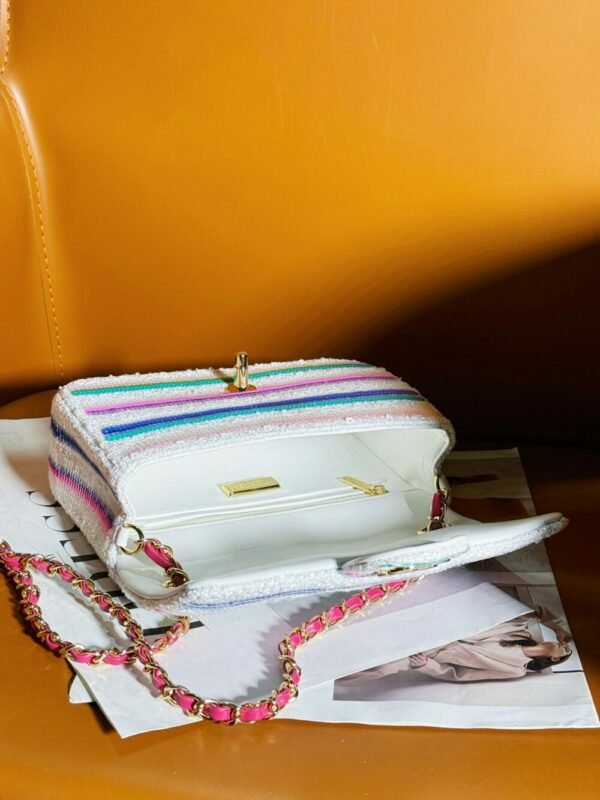 CHL 24s Heavy Industry Series Collectibles Flap Bag Sequin Bead 20cm