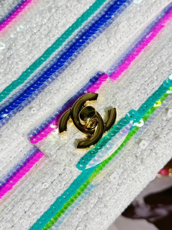 CHL 24s Heavy Industry Series Collectibles Flap Bag Sequin Bead 20cm