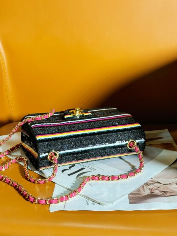 CHL 24s Heavy Industry Series Collectibles Flap Bag Sequin Bead 20cm