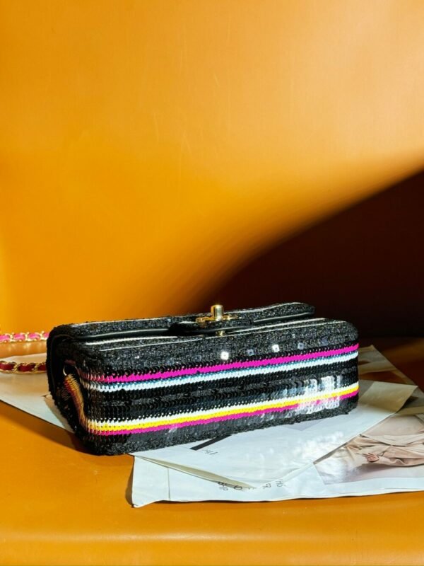 CHL 24s Heavy Industry Series Collectibles Flap Bag Sequin Bead 20cm