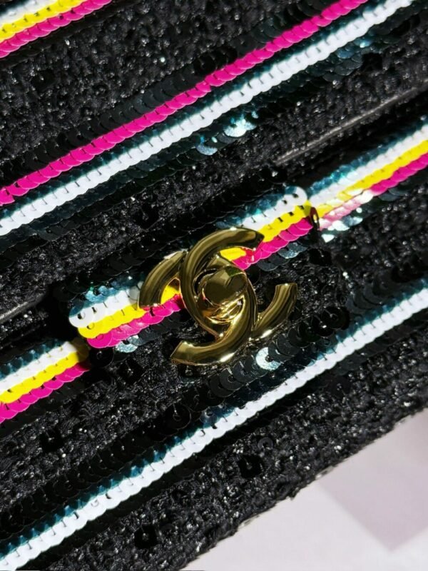 CHL 24s Heavy Industry Series Collectibles Flap Bag Sequin Bead 20cm