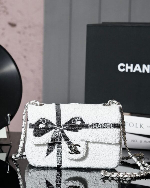 CHL 24b Heavy Industry Series Collectibles Flap Bag Sequin Bead 20cm