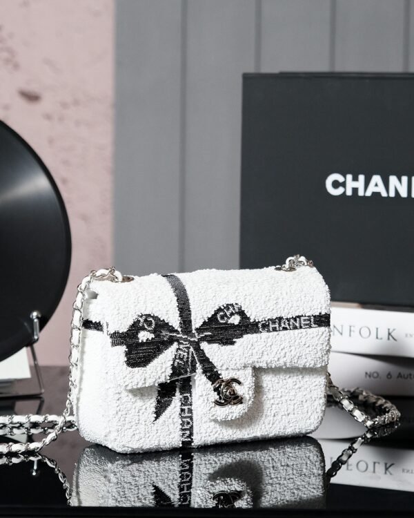 CHL 24b Heavy Industry Series Collectibles Flap Bag Sequin Bead 20cm