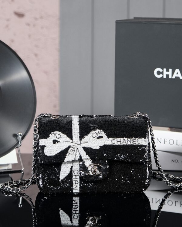 CHL 24b Heavy Industry Series Collectibles Flap Bag Sequin Bead 20cm