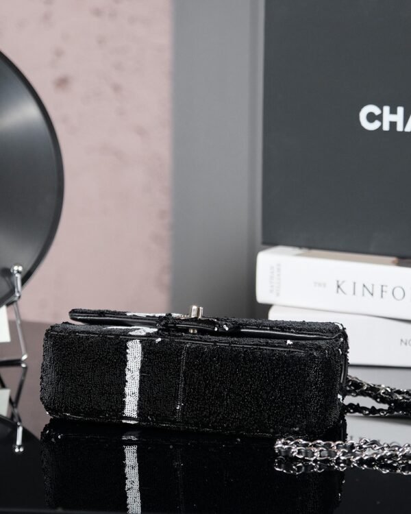 CHL 24b Heavy Industry Series Collectibles Flap Bag Sequin Bead 20cm