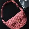 CHL 24N Red Houndstooth Crossbody Bag Ski Series AS5302 30cm