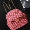 CHL 24N Red Houndstooth Crossbody Bag Ski Series AS5053 28cm