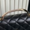 CHL 24k rhinestone handle bellows bag AP4293 18.5cm