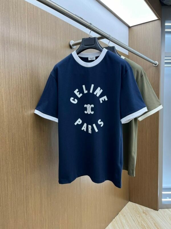 Luxury Designer Fashion men short sleeves T shirt-107