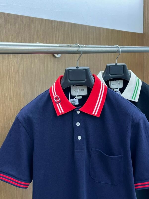 Luxury Designer Fashion men short sleeves T shirt-153