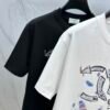 Luxury Designer Fashion men short sleeves T shirt-181