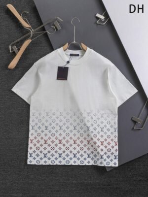 Luxury Designer Fashion men short sleeves T shirt-252