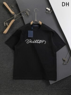Luxury Designer Fashion men short sleeves T shirt-254