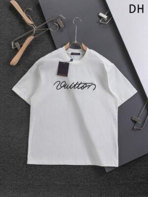 Luxury Designer Fashion men short sleeves T shirt-255