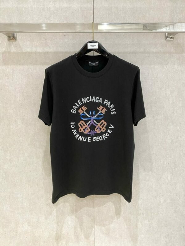 Luxury Designer Fashion men short sleeves T shirt-329