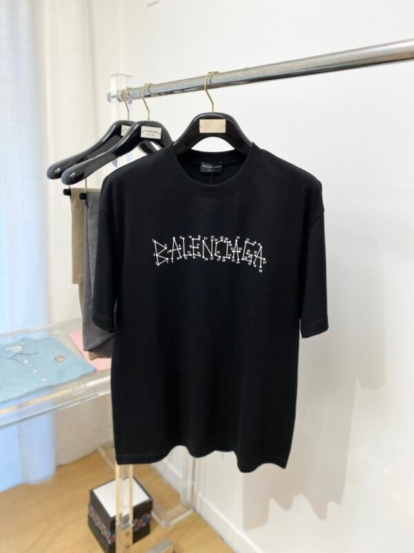 Luxury Designer Fashion men short sleeves T shirt-449