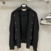 Luxury Designer Fashion men clothing long sleeves coat -28