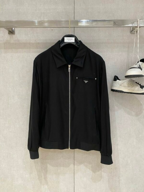 Luxury Designer Fashion men clothing long sleeves coat -32