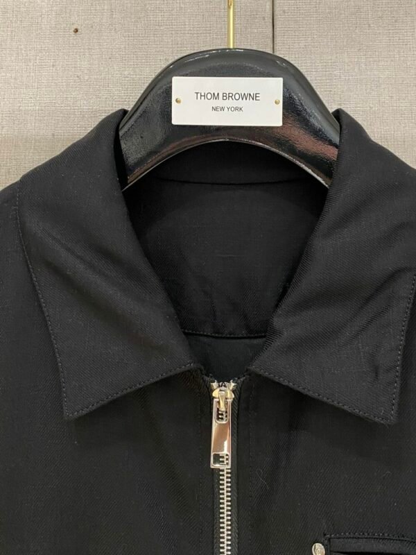 Luxury Designer Fashion men clothing long sleeves coat -32