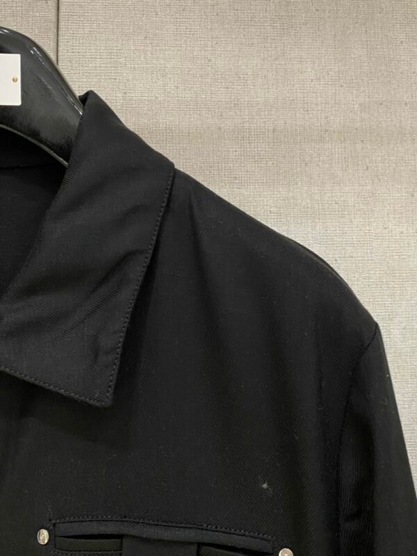 Luxury Designer Fashion men clothing long sleeves coat -32