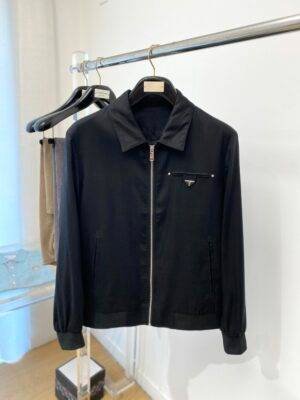 Luxury Designer Fashion men clothing long sleeves coat -49