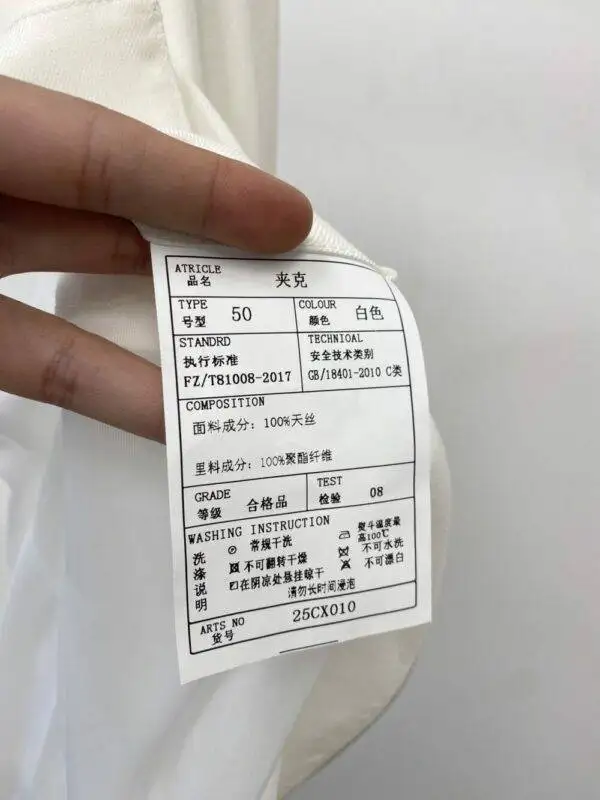 Luxury Designer Fashion men clothing long sleeves coat -50