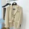 Luxury Designer Fashion men clothing long sleeves coat -54