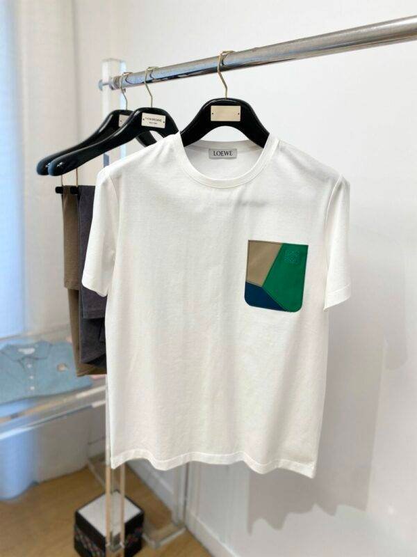 Luxury Designer Fashion men short sleeves T shirt-608