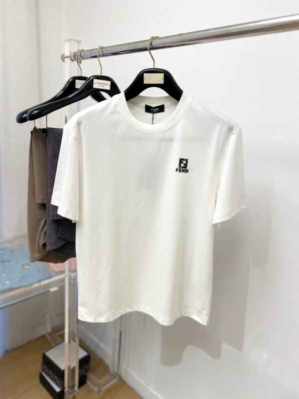 Luxury Designer Fashion men short sleeves T shirt-675
