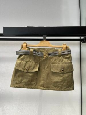 Luxury Designer Fashion Women's short skirt-06