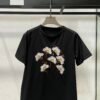 Luxury Designer Fashion Women's Short Sleeve Tops T-Shirts-134