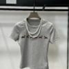 Luxury Designer Fashion Women's Short Sleeve Tops T-Shirts-143