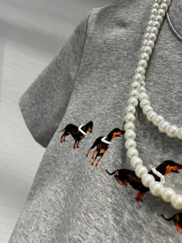 Luxury Designer Fashion Women's Short Sleeve Tops T-Shirts-143