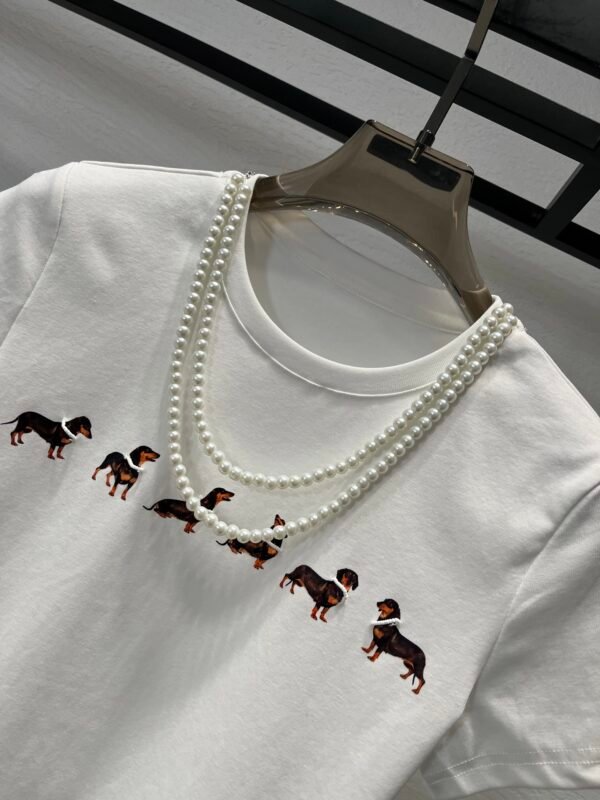 Luxury Designer Fashion Women's Short Sleeve Tops T-Shirts-144