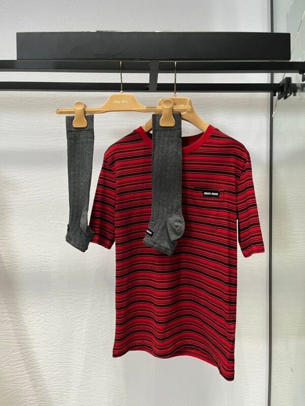 Luxury Designer Fashion Women's Short Sleeve Tops T-Shirts-148