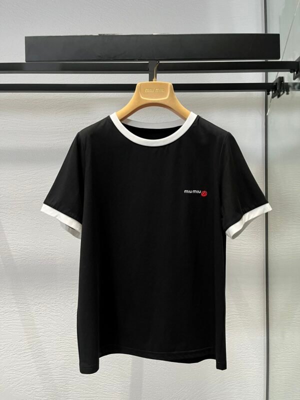 Luxury Designer Fashion Women's Short Sleeve Tops T-Shirts-153