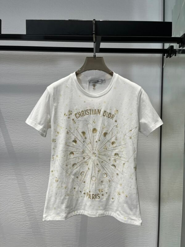 Luxury Designer Fashion Women's Short Sleeve Tops T-Shirts-260