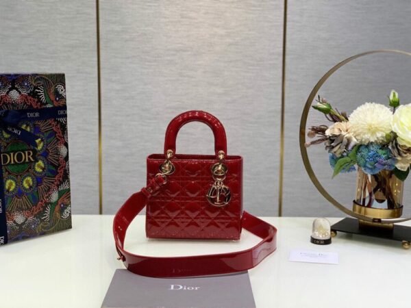 DIO lady DI luxury for women handbag shoulder bag lady Diana bag 20cm