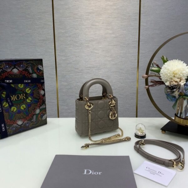 DIO lady DI luxury for women handbag shoulder bag lady Diana bag 17cm