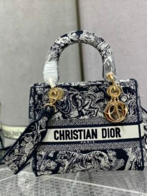 DIO lady DI luxury for women handbag shoulder bag Lady D-Lite 24cm
