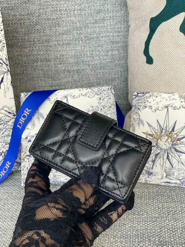 DIO lady DI luxury for women Lady Dior wallet card holder 10.4×7×2cm