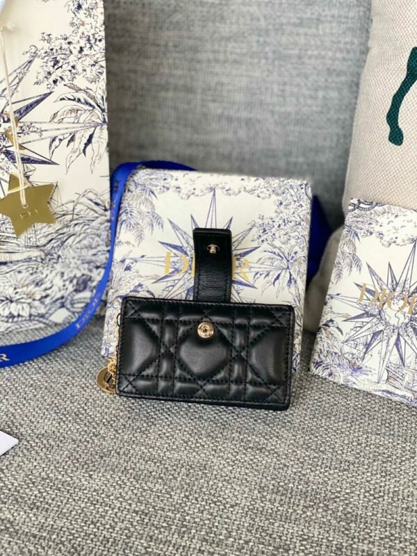 DIO lady DI luxury for women Lady Dior wallet card holder 10.4×7×2cm