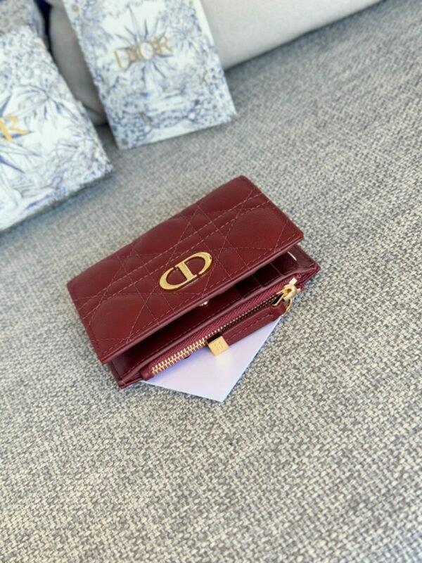 DIO lady DI luxury for women Di Caro Dahlia wallet card holder 11.5x9x2cm