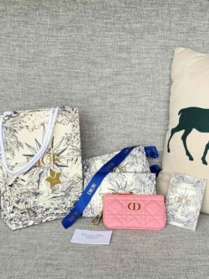 DIO lady DI luxury for women card holder wallet 14.5x7.6cm