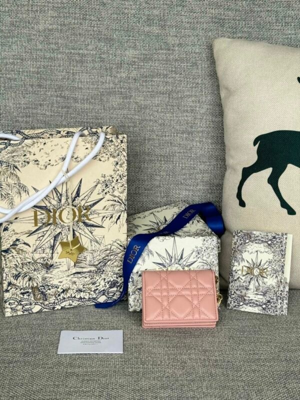 DIO lady DI luxury for women card holder wallet 10.5x7.5x2.5cm