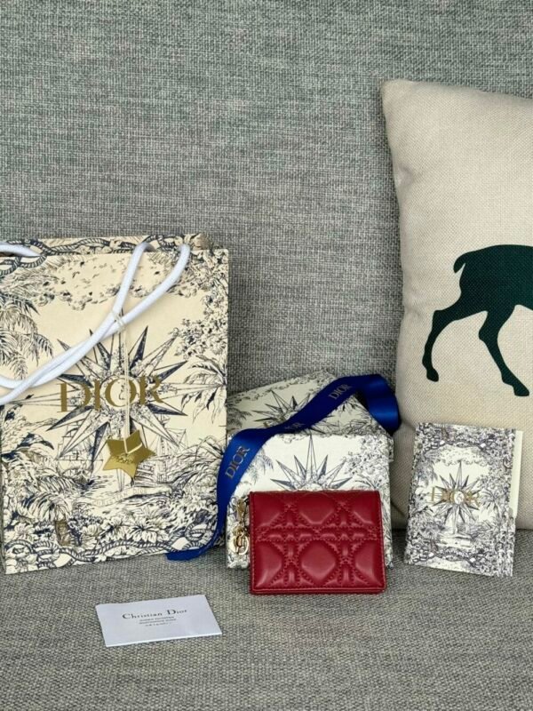 DIO lady DI luxury for women card holder wallet 10.5x7.5x2.5cm