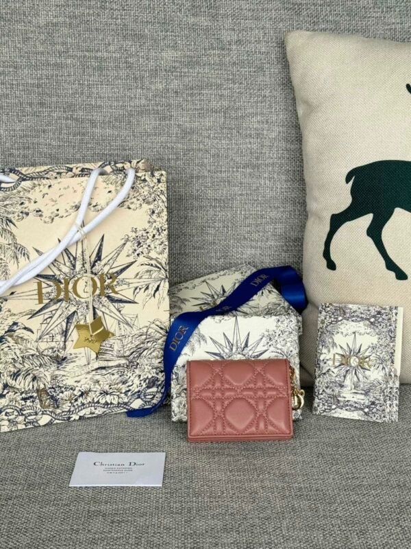 DIO lady DI luxury for women card holder wallet 10.5x7.5x2.5cm