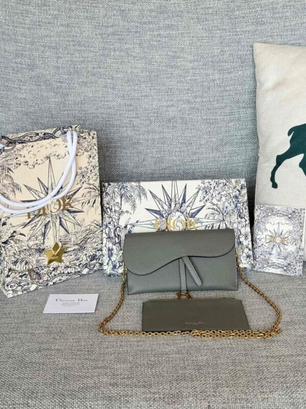 DIO lady DI luxury for women SaddleWoc Chain Bag