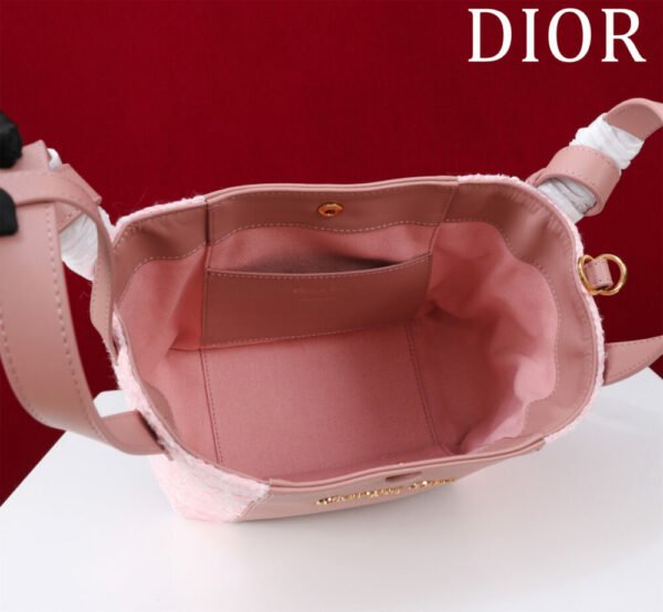 DIO lady DI luxury for women handbag shoulder bag Dio Vegetable basket bag 21cm